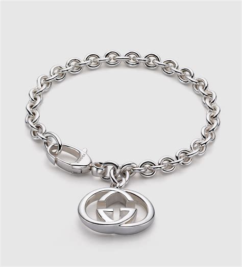 gucci interlocking charm bracelet.